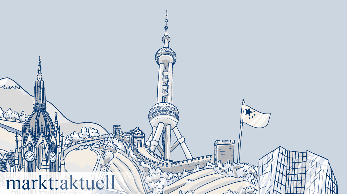 Illustration markt:aktuell China
