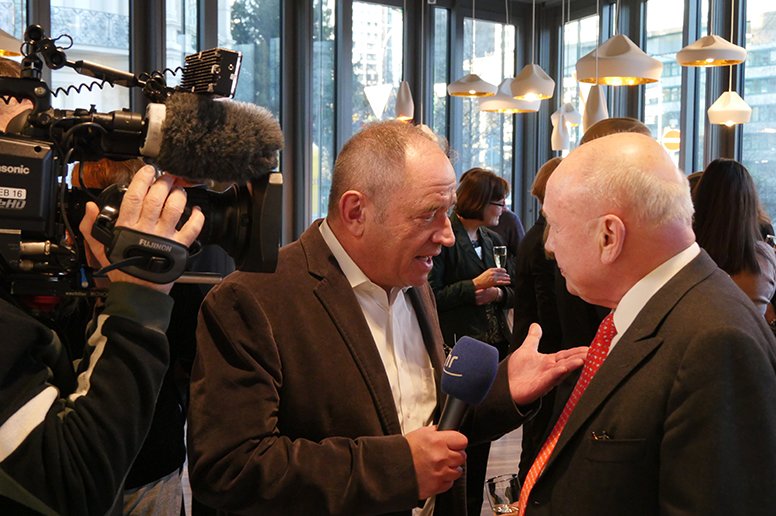 Holger Weinert und Friedrich von Metzler Holger Weinert und Friedrich von Metzler