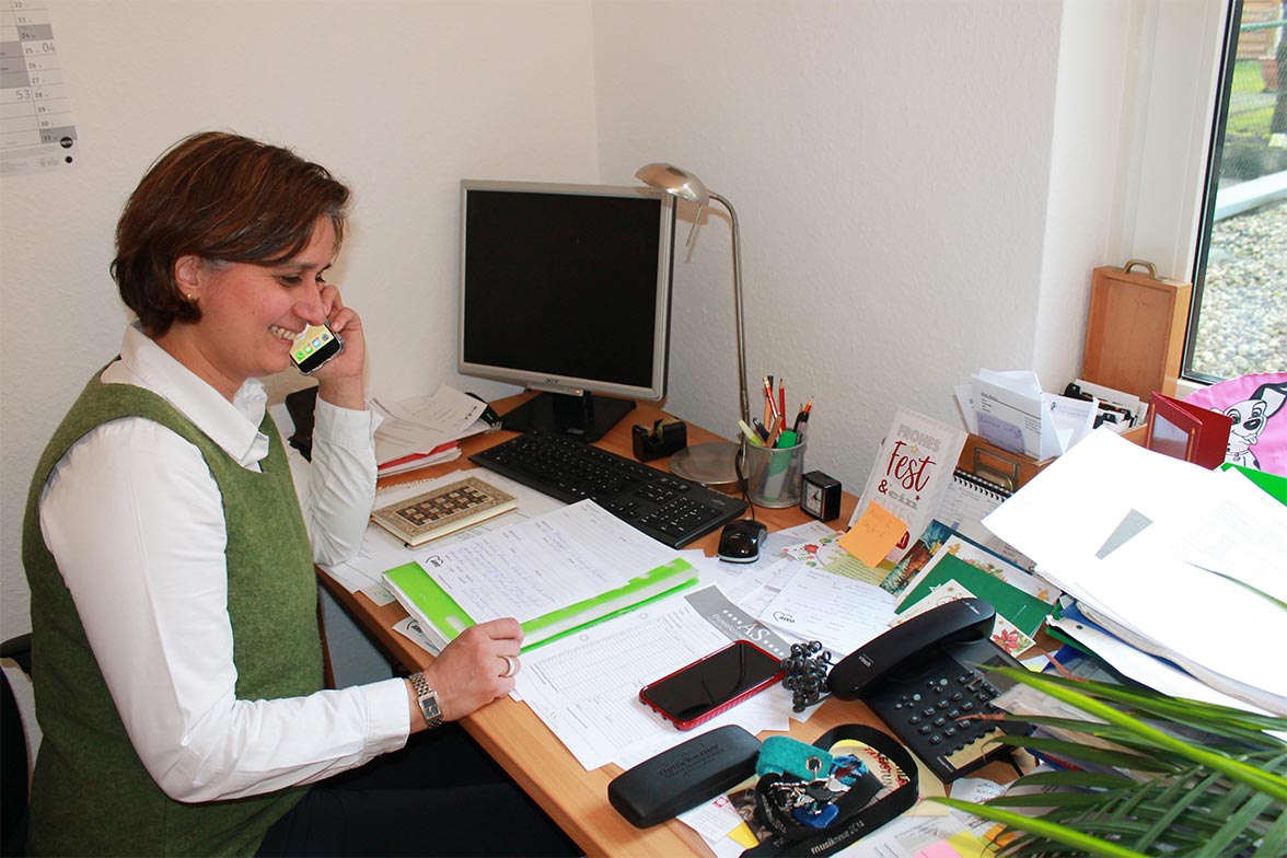 Bianca Shah, Leiterin der Anlaufstelle Bianca Shah, Leiterin der Anlaufstelle