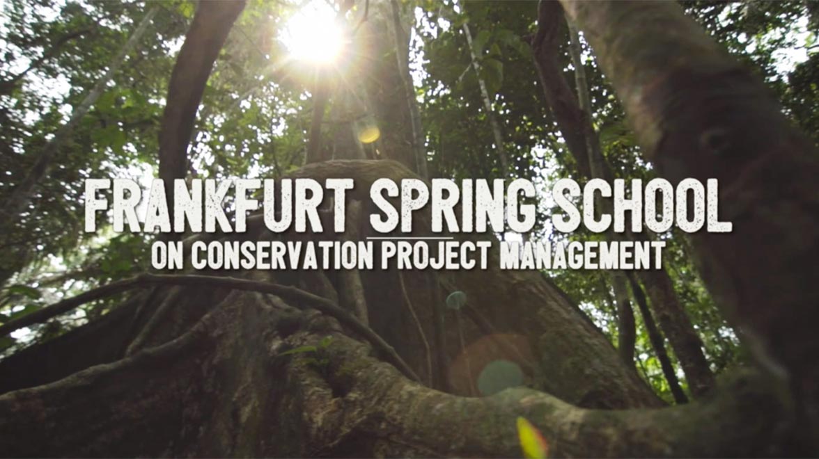 Frankfurt Spring School on Conservation Project Management